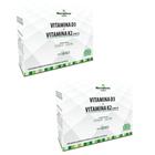 Kit 2X Vitamina D3 + Vitamina K2 Mk7 500Mg 30 Cápsulas