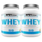 Kit 2x Whey Foods 900g BRNFOODS - BRN FOODS