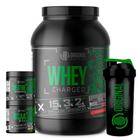 Kit 2x Whey Protein Complex + Bcaa + Colágeno + Gluta + Crea + Copo