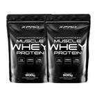 Kit 2x Whey Protein Muscle Whey 900g - XPRO Nutrition