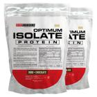 Kit 2x Whey Protein Optimum Isolate 900g - Bodybuilders