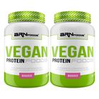 KIT 2x Whey Protein Proteína Vegana Vegan Protein 500g - Whey Vegano para Ganho de Massa Muscular