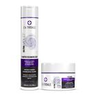 Kit 2x1 Matizador Desamarelador Dr. Triskle Ultra Violet Shampoo 300ml + Máscara 250g Tratamento Cabelos Loiros Mechas Grisalhos