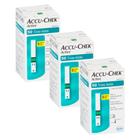 Kit 3 Accu-Chek Active Tira Teste 50 Unidades