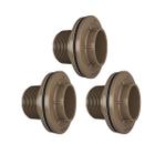 Kit 3 Adaptador Flange 50mm (11/2) Caixa DÁgua Soldavel - FORTLEV