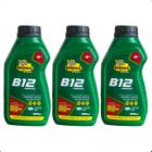 Kit 3 Aditivo B-12 Premium Bardahl 500ml Para Óleo Motor 3un