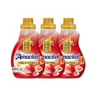 Kit 3 Amaciante Concentrado Amacitel Super Cheiroso 500ml