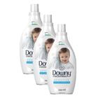 Kit 3 Amaciantes Downy Concentrado Sensitive Hipoalergênico para Roupa de Bebê 1,35L