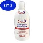 Kit 3 Amolecedor De Cutículas Com Óleo De Cravo Santa Clara 500G