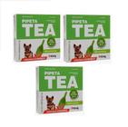 Kit 3 AntiPulgas Pipeta Tea -Cães 0,6Kg Á 5kg KIT C/3 Pipeta - KONIG