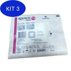 Kit 3 Aquacel Foam Pro 10X10Cm - Convatec