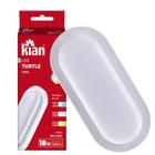 Kit 3 Arandela Tartaruga Led Branca IP65 18w Branco Neutro 4000K - KIAN