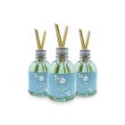 Kit 3 Aromatizador Ambiente Difusor Flor de Algodão Fragrância Relaxante Calmante Refrescante Casa Escritório 270ml, Pantanal Aromas