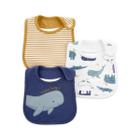 Kit 3 Babadores Carters Impermeável Três Camada Baleiaul