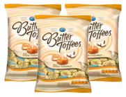 kit 3 Bala Arcor Butter Toffees Sabor Coco 500g