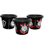 Kit 3 Balde de Cerveja Oficial Corinthians 5.3L Estampado para Casa Bares e Botecos - Plasútil