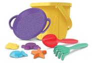 Kit 3 baldinhos de praia - Infantil Sortidos - Star Gold Store