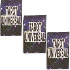 Kit 3 Baralhos Tarot Universal Azul 24 Cartas Manual - META ATACADO