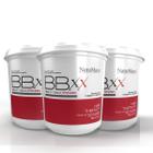 Kit 3 Bbxx Beauty Balm Xtended Red Hair Therapy NatuMaxx 1kg