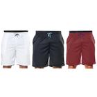 Kit 3 Bermudas Elite Comfort Masculina