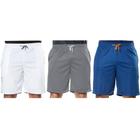 Kit 3 Bermudas Elite Comfort Masculina