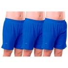 Kit 3 Bermudas Short Calção Infantil Kids Menino com Sunga Interna Cordão Elite Original Futebol