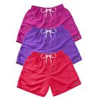 Kit 3 Bermudas Short Praia Neon Mauricinho Verão Cordão 018