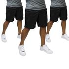 Kit 3 Bermudas Shorts Corta Vento Academia Corrida Casual - Aners