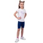 Kit 3 Bermudas Shorts modelo Ciclista Infantil