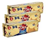 Kit 3 biscoitos cracker dux golden - 294g