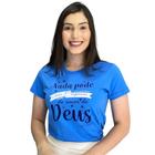 Kit 3 Blusa feminina gospel camisa católica evangélica