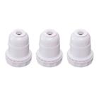 Kit 3 Bocal Pendente Receptáculo Abajur E27 Branco Rohdina