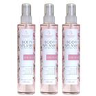 Kit 3 Body Splash Colônia Belle Rose 130Ml - Bio Instinto