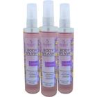 Kit 3 Body Splash Desodorante Colônia Ameixa 130ml