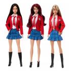 Kit 3 Bonecas Barbie RBD Rebelde Mia Lupita Roberta Mattel