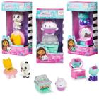 Kit 3 Bonecos Mercat, Cakey Cat Pandy Gabby Gabbys Dollhouse