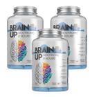 Kit 3 Brain Up 8h Nootrópico Cerebral Com Cafeína TrueSource