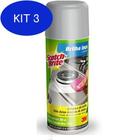 Kit 3 Brilha limpa inox Scotch 3M 200ml