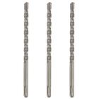 Kit 3 Brocas SDS 10mm x 260mm Widea Concreto para Martelete - Eda Profissional