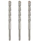 Kit 3 Brocas Sds Plus 20Mm X260Mm Metal Duro Para Martelete