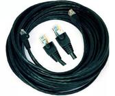 kit 3 Cabos Rede Ethernet C/Rj45 Cat5e 20Mts