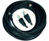 Kit 3 Cabos Rede Ethernet C/Rj45 Cat5E 20Mts Silver