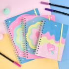 Kit 3 Caderno Smart Hello Picole Universitario Colegial E - Sakura