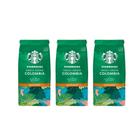 Kit 3 Cafés Starbucks Single-origin Colombia Moído 250g Multi Pack