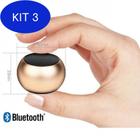 Kit 3 Caixa De Som Bluetooth Mini Speaker Feitun