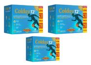 Kit 3 caixas Colday T2 Colágeno Tipo 2 90 Cápsulas Softgel La San-day
