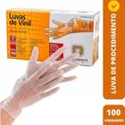 Kit 3 Caixas De Luvas Vinil Sem Pó Atóxica Descarpack 100Un