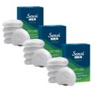 Kit 3 caixas Sabonetes Em Barra Sensi Men Fresh - 5x80g - Jequiti