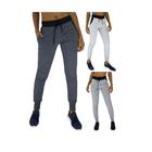 Kit 3 Calças Feminina Moletom MXD Conceito Jogger Slim Fitness Cores Básicas e Casuais