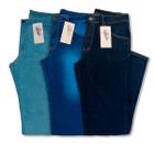 Kit 3 Calças Jeans Masculina c/ lycra